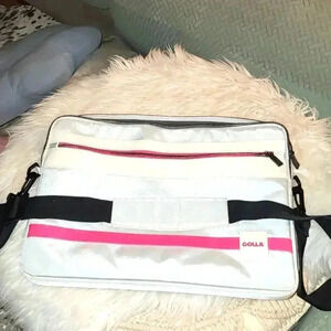 Golla Laptop Bag Grey, Pink, White, and Black.